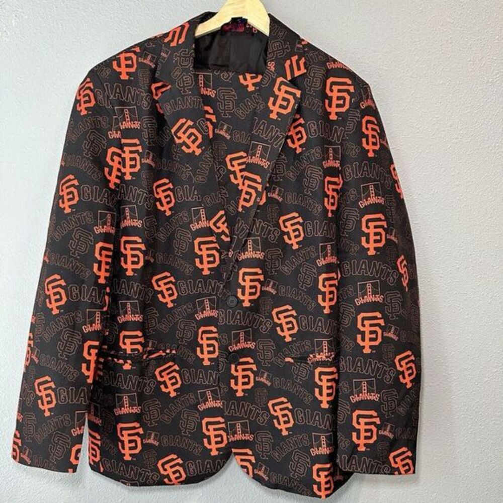 MLB San Francisco Giants ugly sports suit Jacket coat by Foco Size‎ 46 Baseball